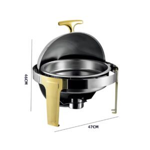 Round Roll Chafing Dish